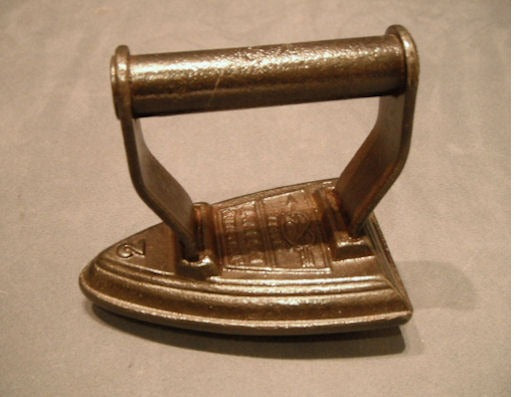 Salter No.2 Convex Iron — Iron, late 19th century