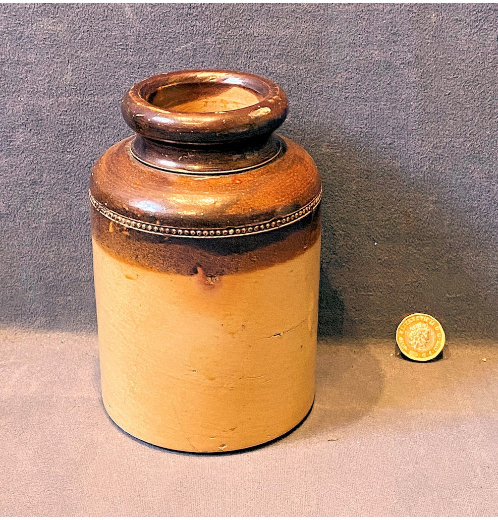 Saltglazed Stoneware Preserve Jar — view 2