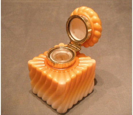 Satin Glass Inkwell — view 2