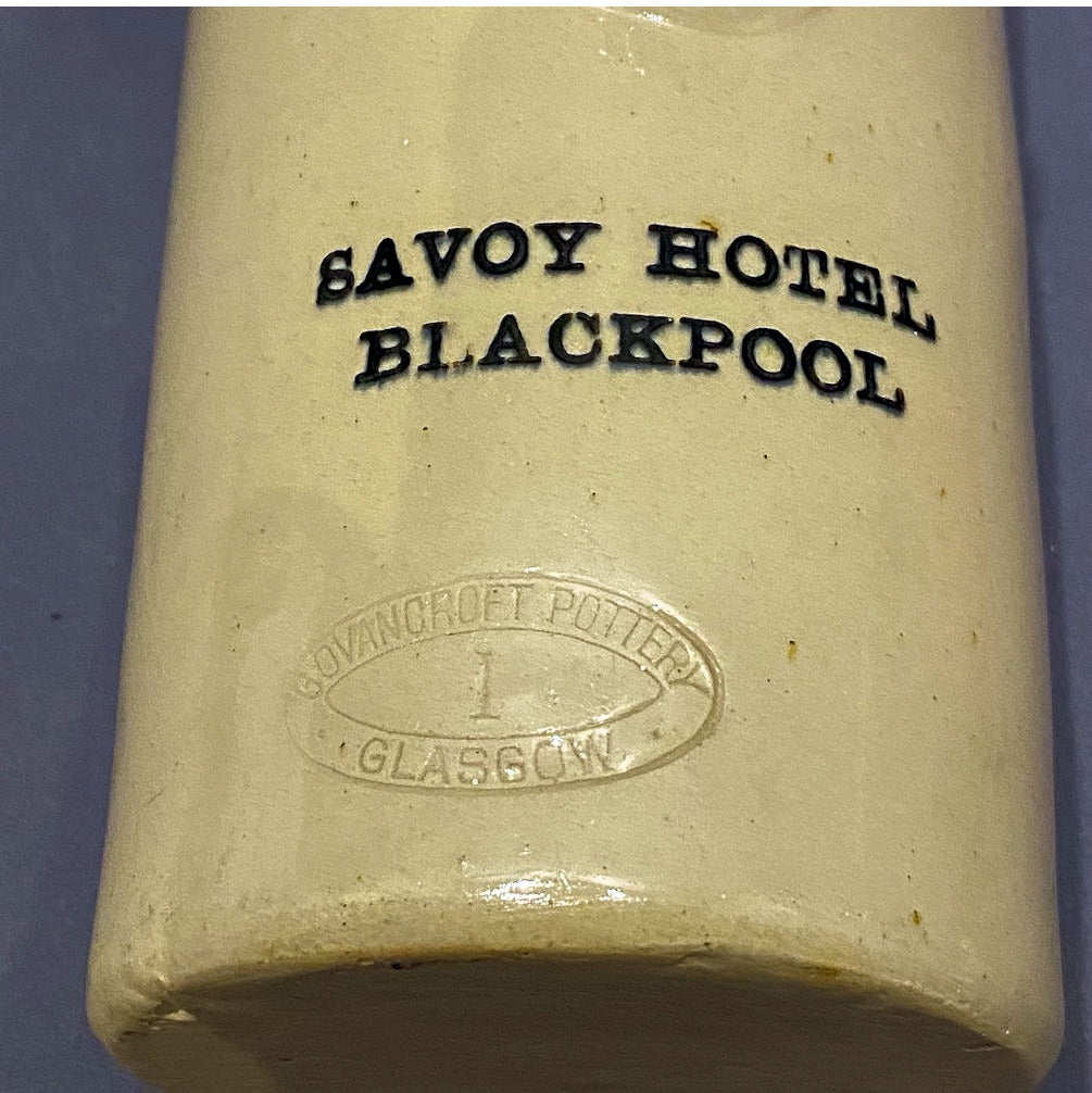 Savoy Hotel Blackpool Stoneware Footwarmer — view 4