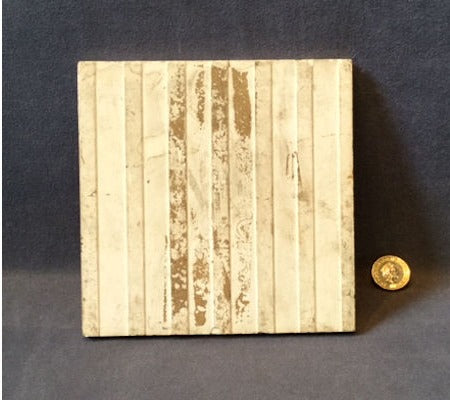 Sepia Decorated Tile, 2 available — view 2
