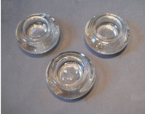 Set 3 Glass Piano Stands — view 2
