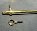 Set of 19 Brass Stair Carpet Rods — Brass, 1920's