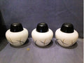 Set of 3 1960's Glass Lamp Shades — Glass, 1960's