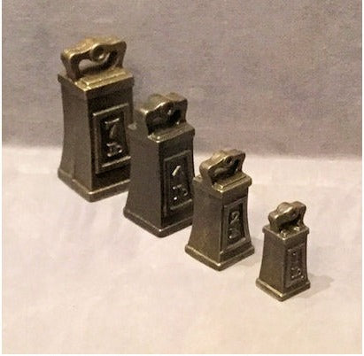 Set of 4 Cast Iron Weights — view 2