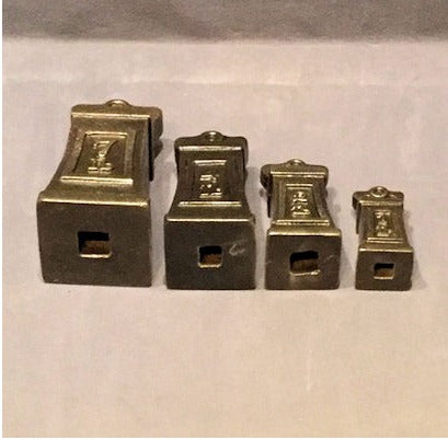 Set of 4 Cast Iron Weights — view 3