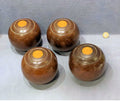 Set of 4 Lignum Vitae Bowling Woods — Wood, 1920's