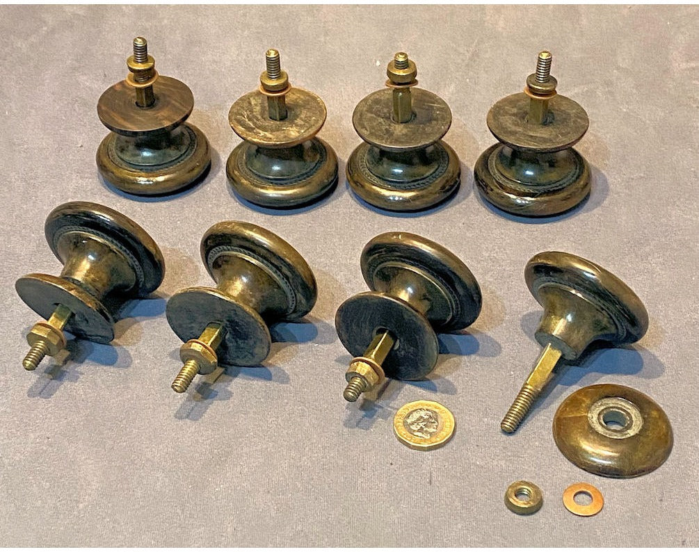 Set of 8 Cow Horn Drawer Knobs — view 2