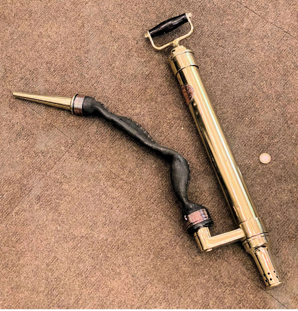 Shand & Mason Brass Fire Appliance — Brass, late 19th century