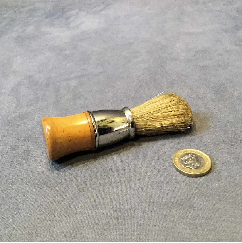 Shaving Brush — Wood, 1920's