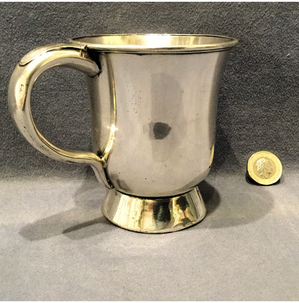 Sheffield Plated Ale Measure — view 3