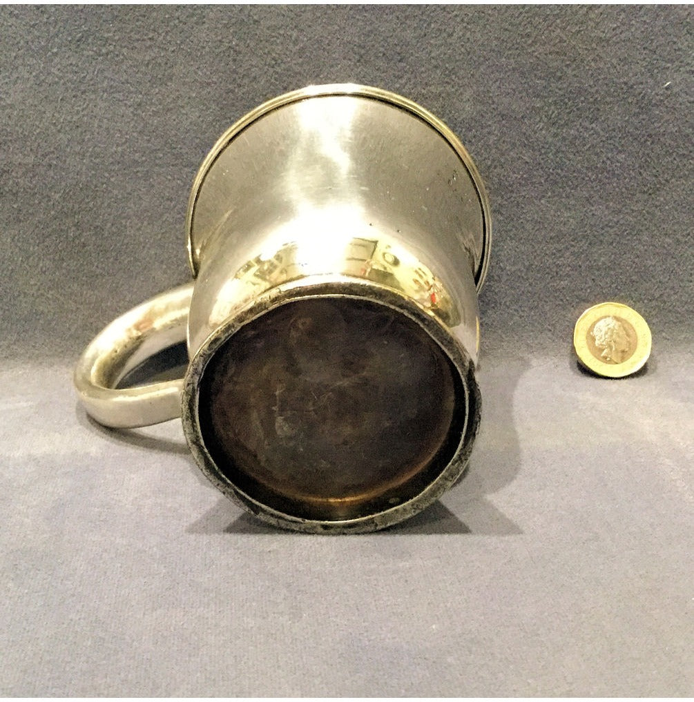 Sheffield Plated Ale Measure — view 4