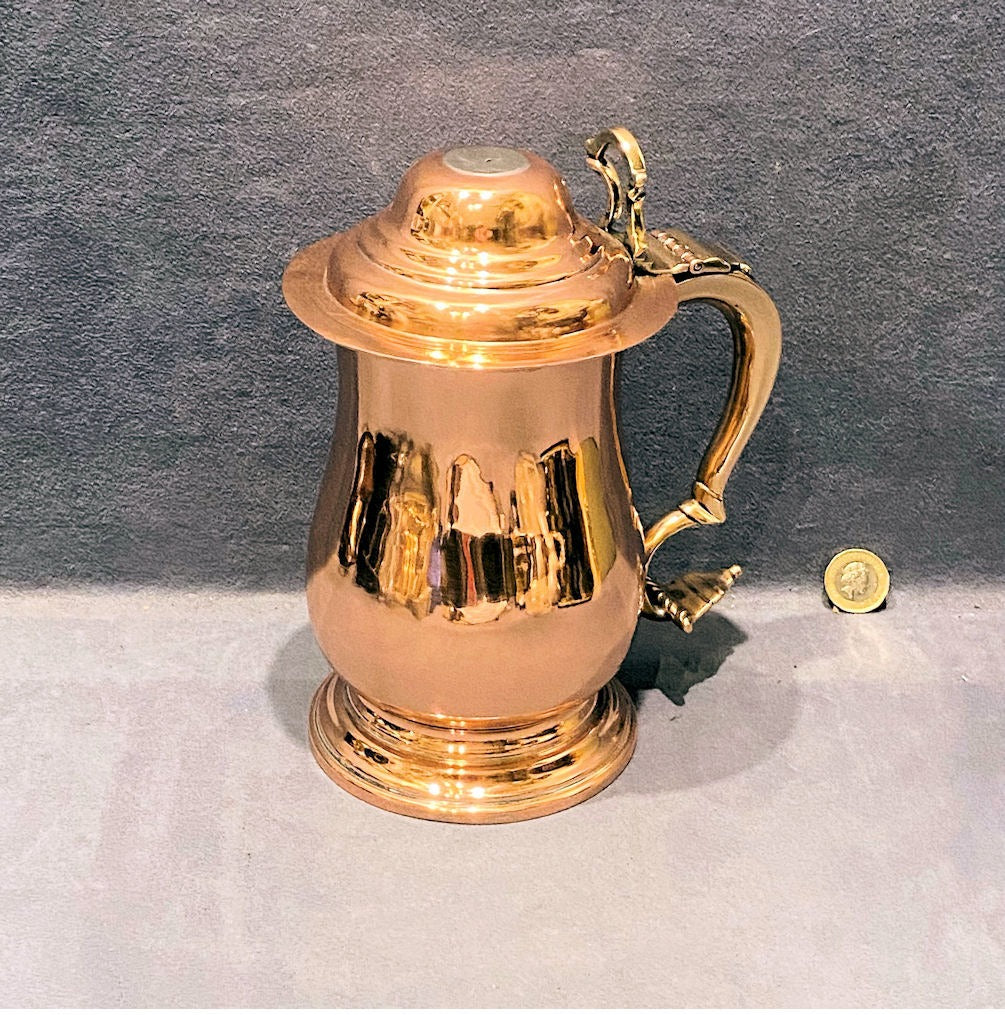 Sheffield Plated Tankard — Sheffield plate, early 19th century