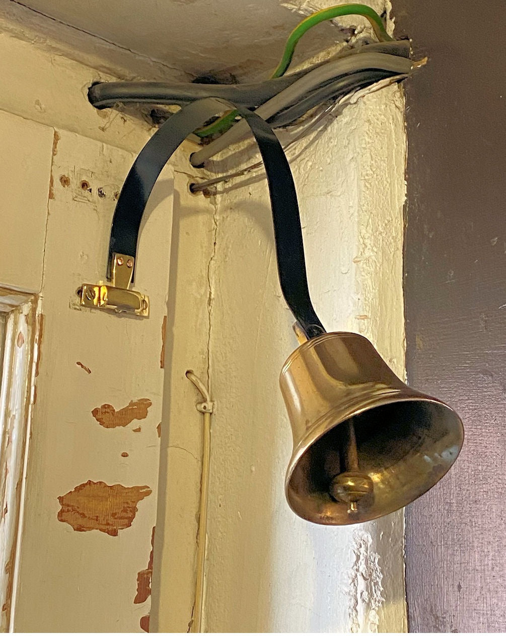 Shop Door Bell — Brass, 19th century