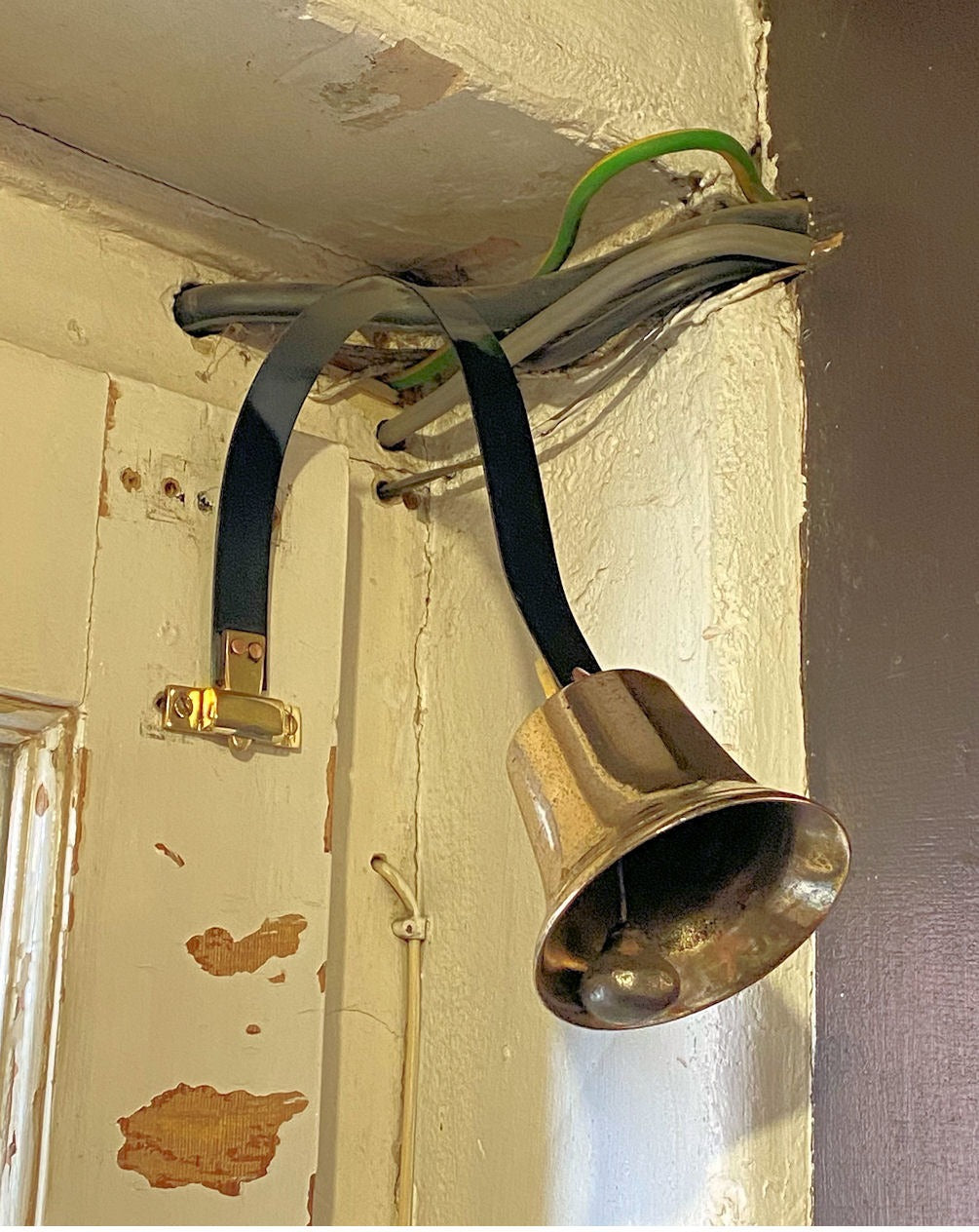 Shop Door Bell — Brass, 19th century