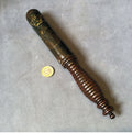 Short Mahogany Police Truncheon — Mahogany, mid 19th century