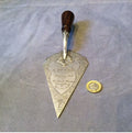 Silver Engraved Presentation Trowel — Silver, 1976