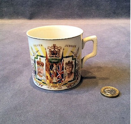 Silver Jubilee Mug 1935 — Silver, 1935