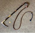 Silver Mounted Riding Whip — Silver, circa 1900