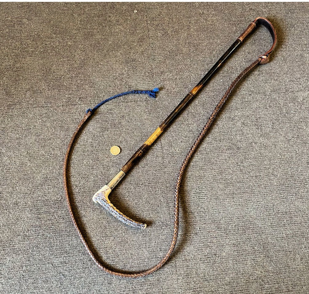Silver Mounted Riding Whip — view 2