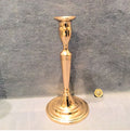Single Brass Candlestick — Brass, early 19th century