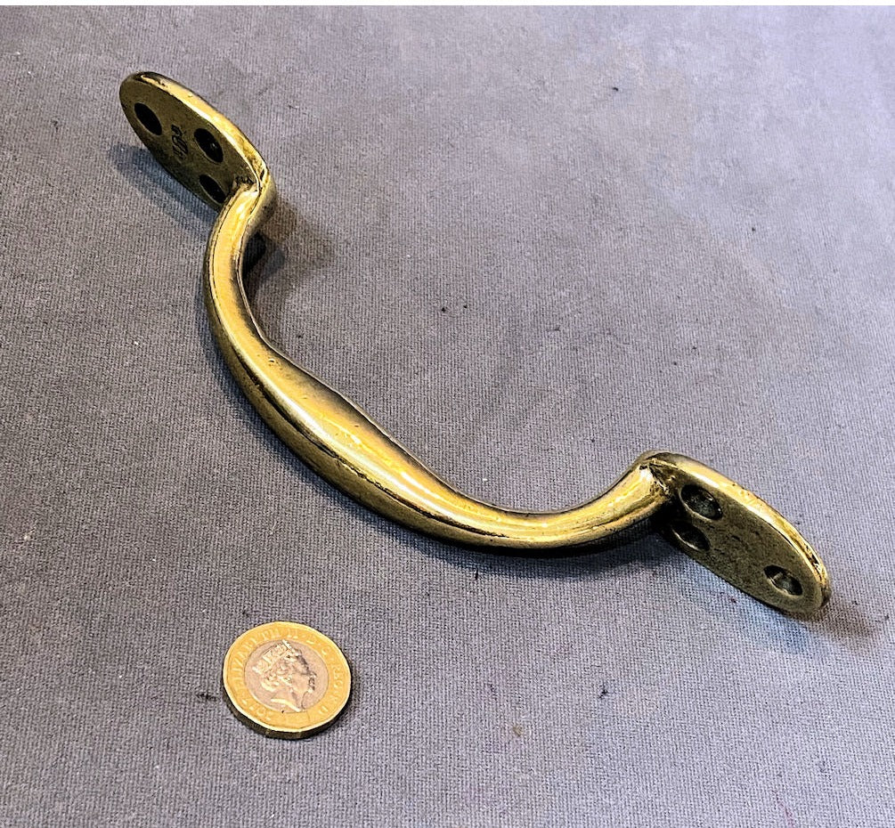 Single Brass Sash Window Lift Single Brass Sash Window Lift — view 2