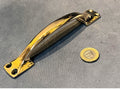 Single Brass Sash Window Lift — Brass, 1920's