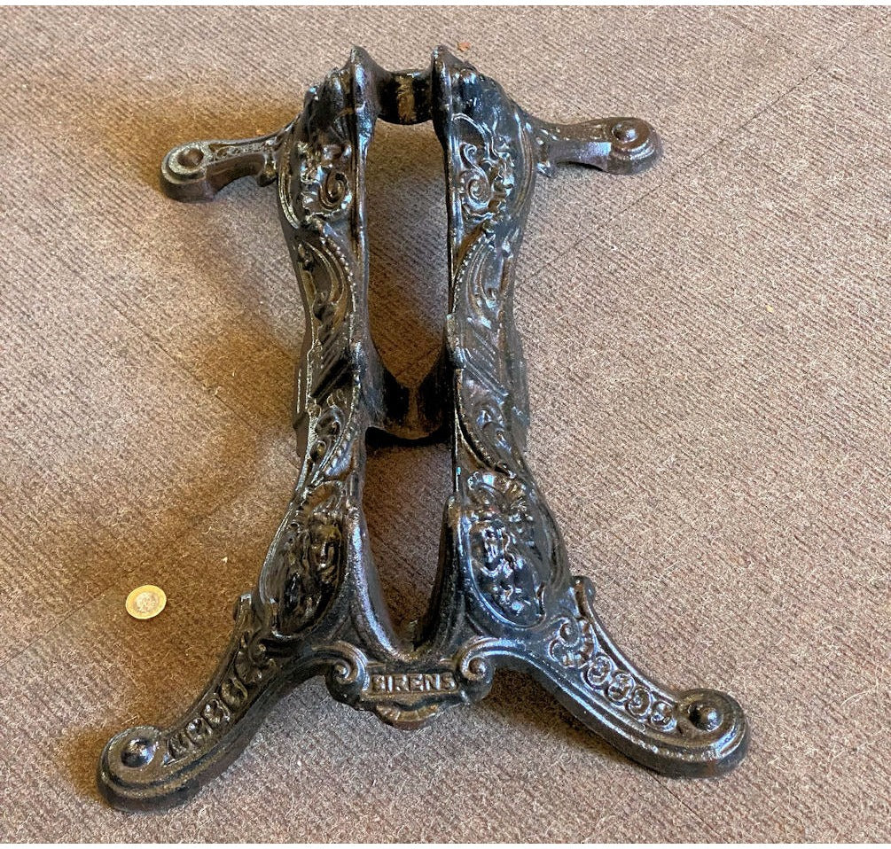 Sirens Cast Iron Bicycle Stand — view 2
