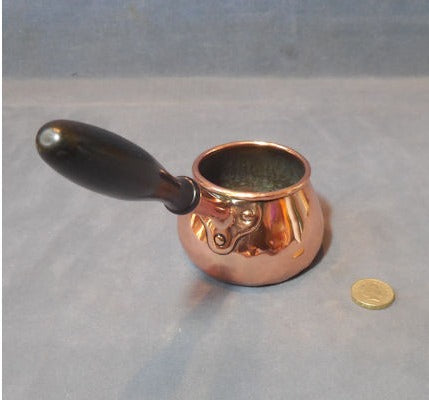 Small Copper Bellied Saucepan — view 3