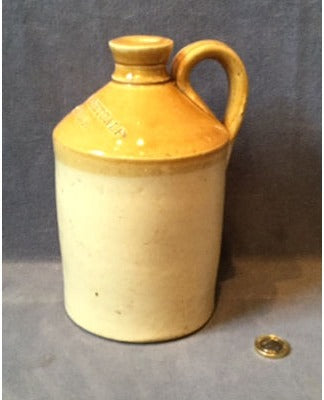 Small Newbury Stoneware Flagon — view 2