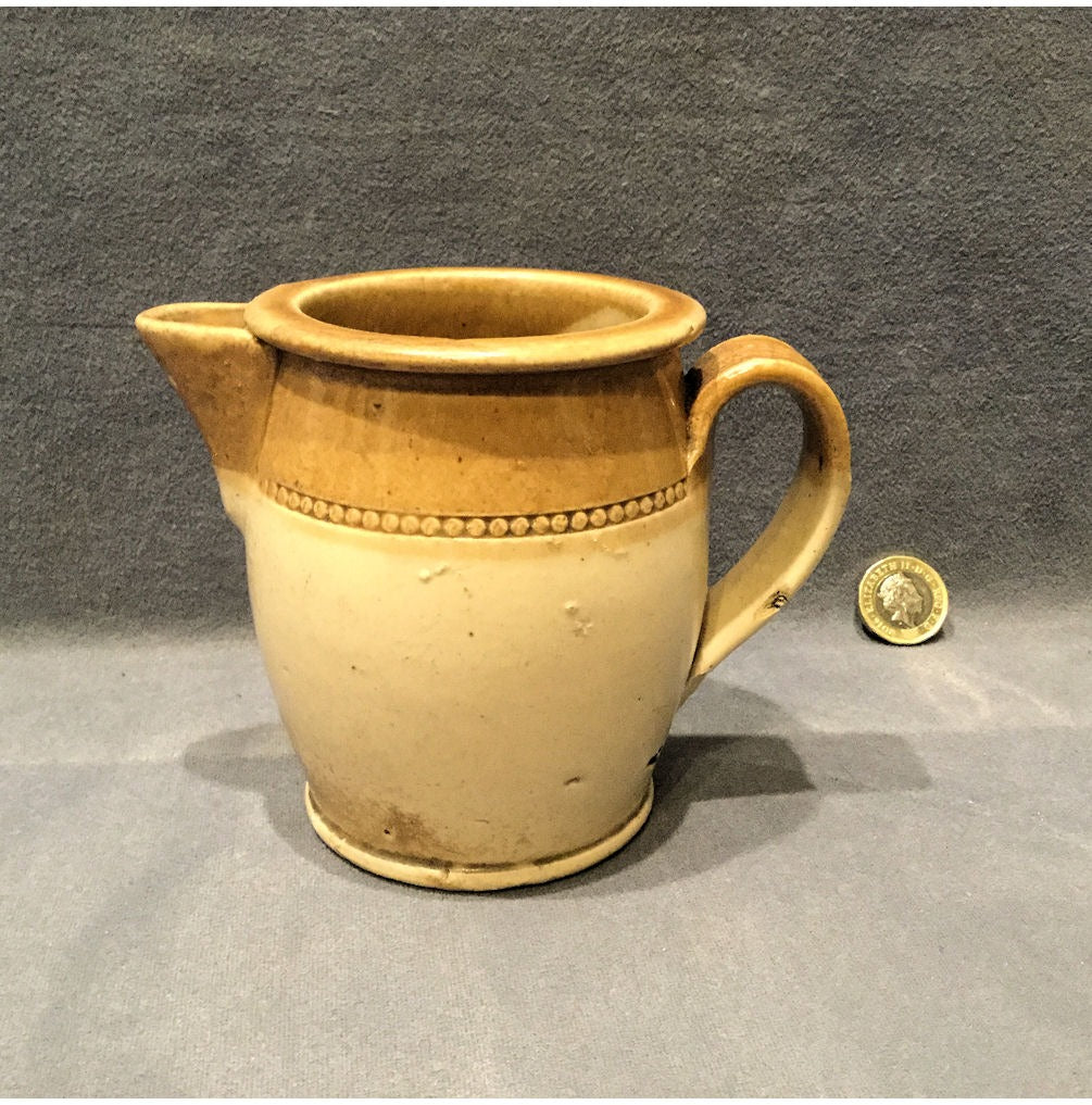 Small Stoneware Glazed Jug — view 2