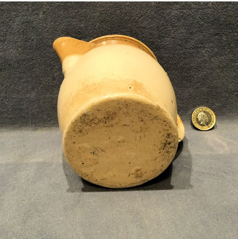 Small Stoneware Glazed Jug — view 5