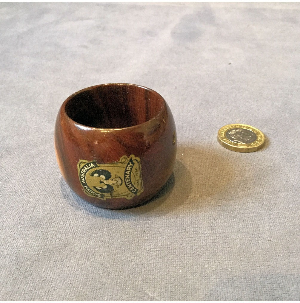 South Australia Centenary Serviette Ring — view 2