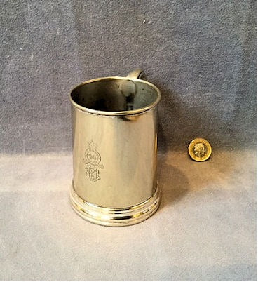 South Devonshire Regiment Tankard — Nickel, late 19th century