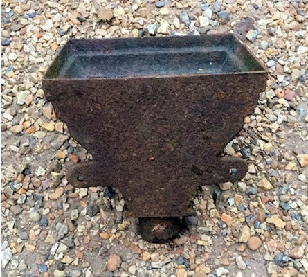 Square Cast Iron Rain Hopper — view 3