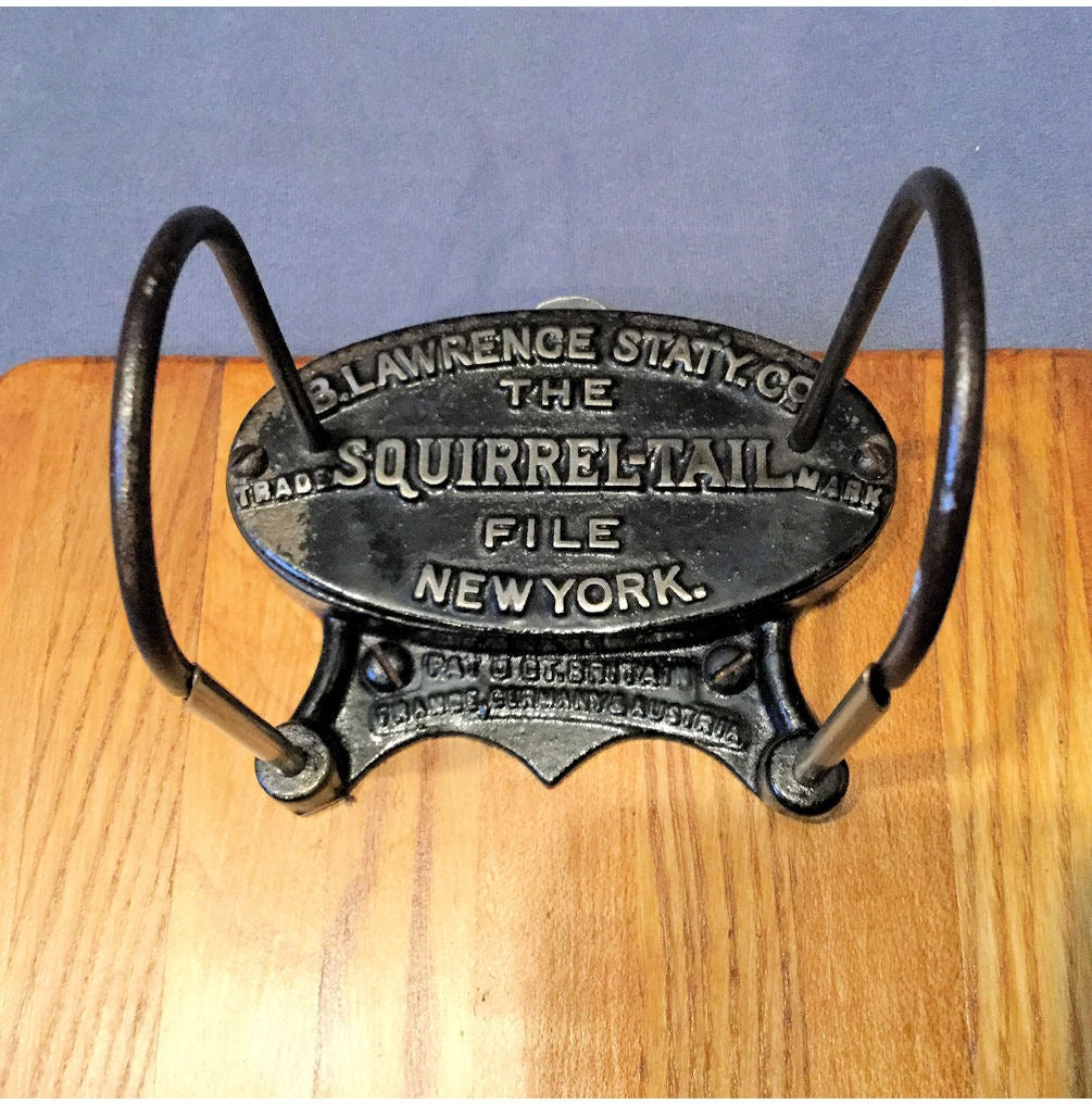 Squirrel Tail Filing Board — view 3