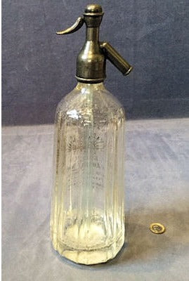 St Annes on the Sea Glass Soda Syphon — view 2