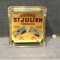 St Julien Tobacco Glass Change Slope — Glass, 1920's