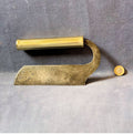 Steel and Brass Suet Knife — Steel, late 19th century