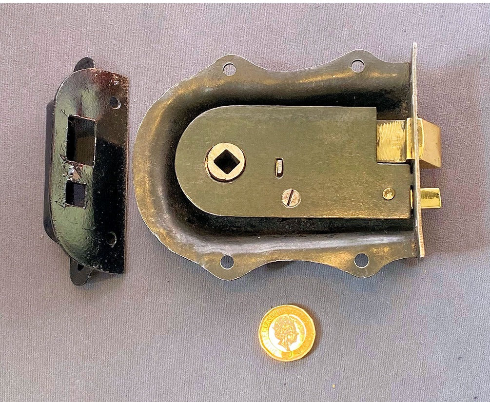 Steel Cased Rim Latch — view 2