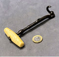 Steel Dental Tooth Key — Steel, early 19th century