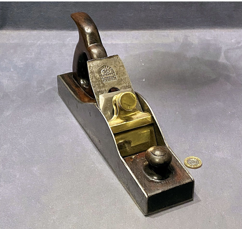 Steel Jack Plane with Mahogany Infill — view 5