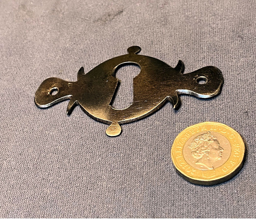 Steel Keyhole Surround — Steel, late 19th century