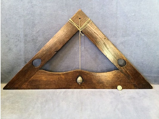 Stonemansons Plumb Line and Square — view 2