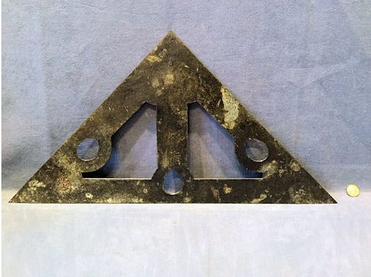 Stonemasons Plumb Line and Square — view 2