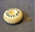 Stones Ginger Wine Match Striker — Stoneware, late 19th century