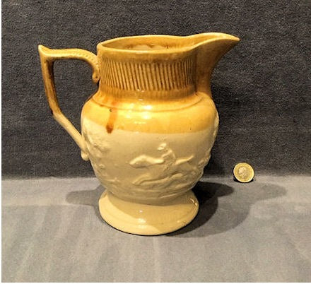 Stoneware 2 Pint Ale Measure Jug — view 2