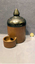 Stoneware Bird Feeder — Stoneware, late 19th century