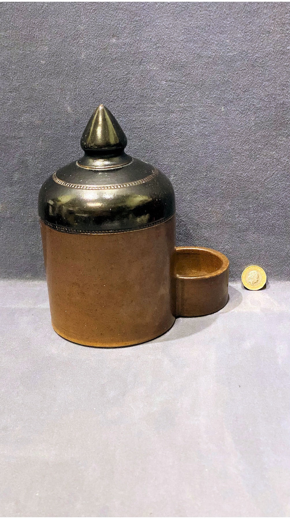 Stoneware Bird Feeder — view 2