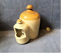 Stoneware Bird Feeder — Stoneware, circa 1900